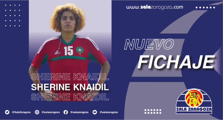 La internacional marroquí Sherine Knaidil se convierte en el segundo fichaje de Sala Zaragoza