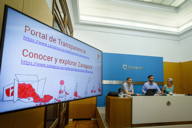 Zaragoza publica un nuevo Portal deTransparencia consensuado con otras ciudades