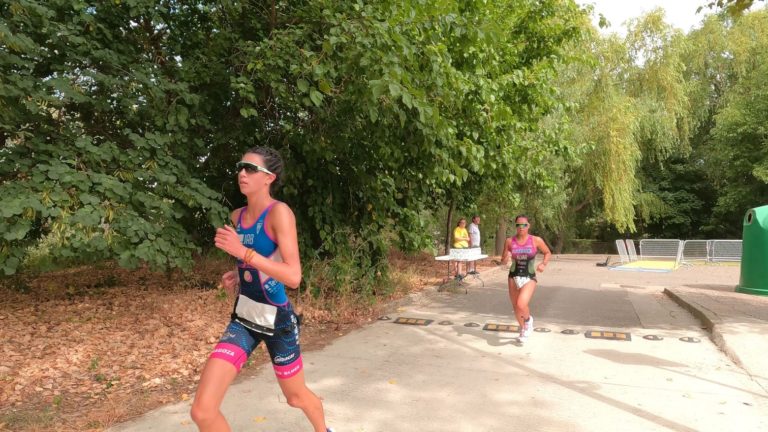 Lucía Gracia y Jorge Tolosa campeones de Aragón de Triatlón Supersprint 2022