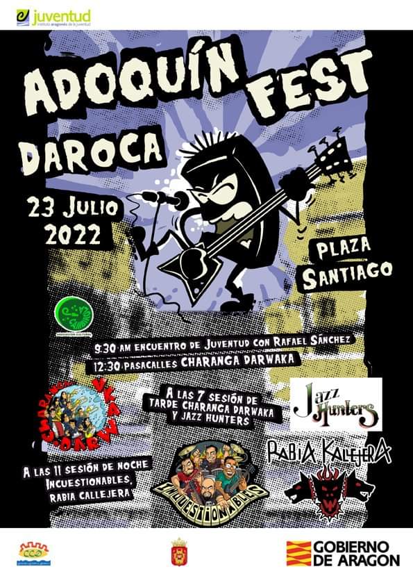 El primer Adoquín Fest llega a Daroca