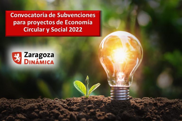 Zaragoza Dinámica lanza una nueva línea de ayudas para proyectos de economía circular