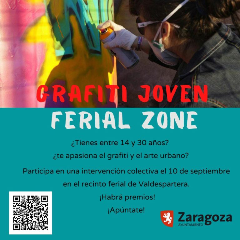 El ayuntamiento busca «grafiteros» para pintar el ferial de Valdespartera