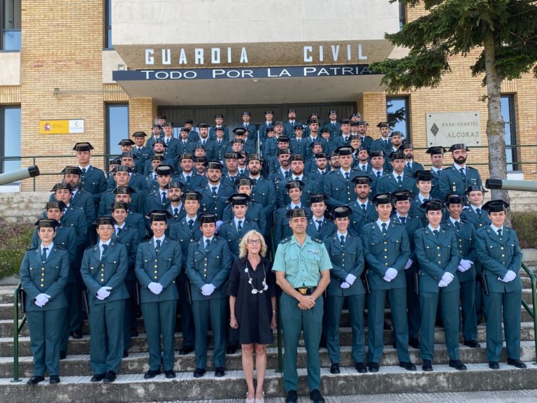 La Guardia Civil incorpora 209 agentes a sus servicios de seguridad ciudadana en Aragón