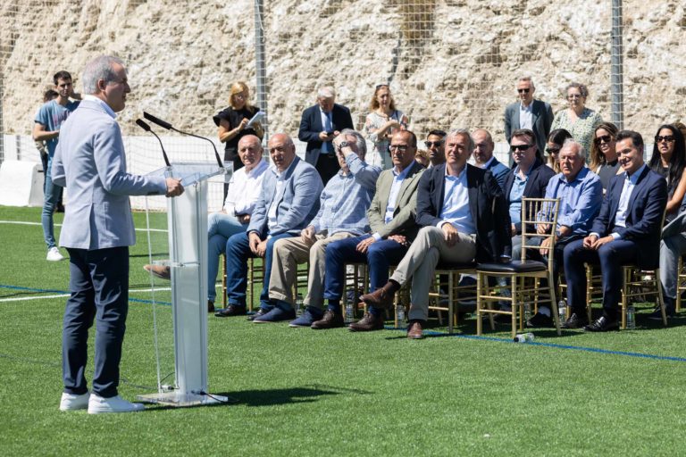 Jorge Mas ha visitado las instalaciones de la Ciudad Deportiva y estará mañana en el palco ante el Levante
