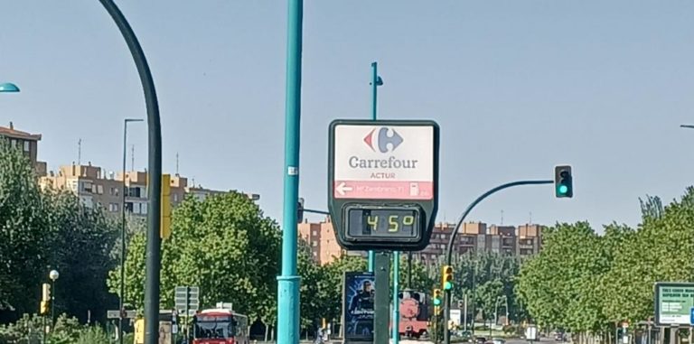 Las dos olas de calor dejan en Aragón un incremento de las asistencias urgentes y un aumento de la mortalidad