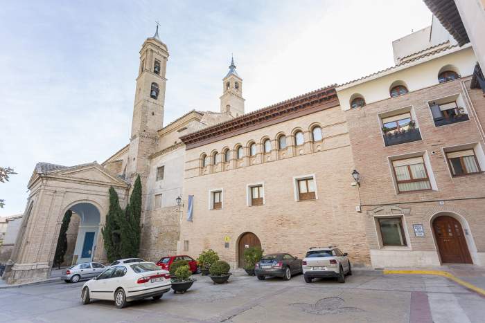 CHA reclama fondos económicos para rehabilitar la antigua colegiata de Santa María de Borja