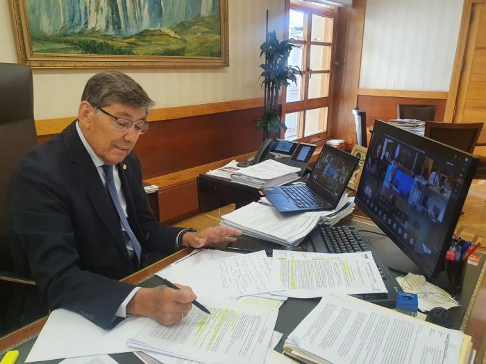 Aliaga pide flexibilidad en la aplicación del Decreto de ahorro energético y ayudas para los sectores afectados