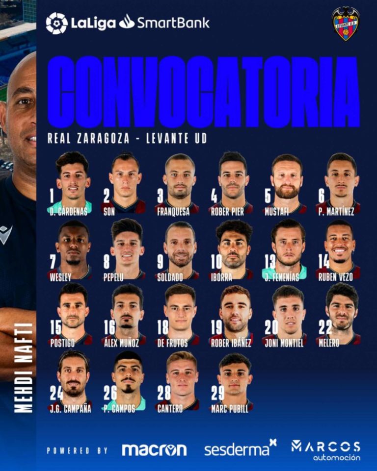 Saracchi y Roger Brugué, las bajas más destacadas en el Levante UD