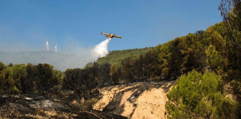 Estabilizado el incendio de Añón, los vecinos han podido volver a los pueblos desalojados