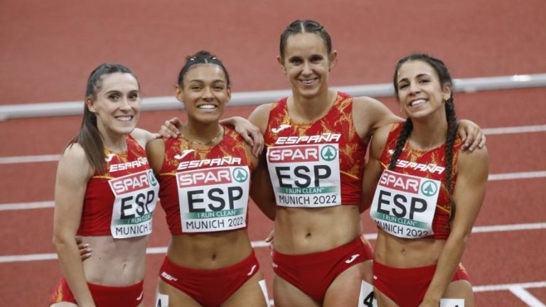 Sonia Molina, a la final de 4×100 metros con el relevo español