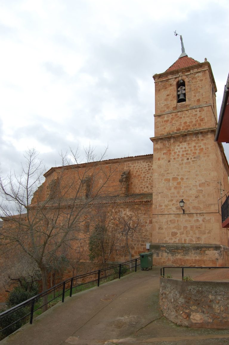 Comienzan las obras de restauración de la torre de la Iglesia de la Transfiguración del Señor de Jaraba