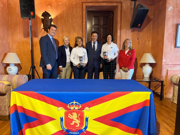 Éxito aragonés en el Campeonato de España Dobles Senior Femenino 2022 de golf