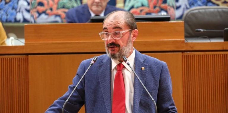 Lambán anuncia un acuerdo político con el cuatripartito para acometer una actualización fiscal que beneficiará al 99% de los contribuyentes aragoneses