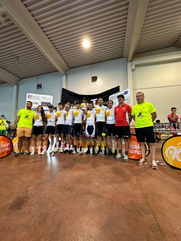 Mallén acogió el Campeonato de Aragón Contrarreloj de ciclismo
