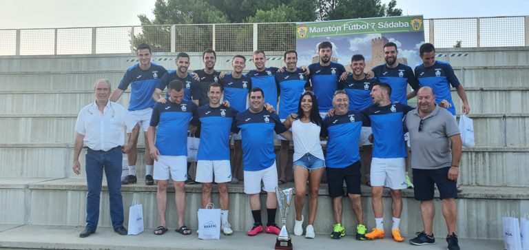 El equipo Cima Petuscos, de Sádaba, se proclama campeón de una nueva edición del Maratón de Fútbol 7