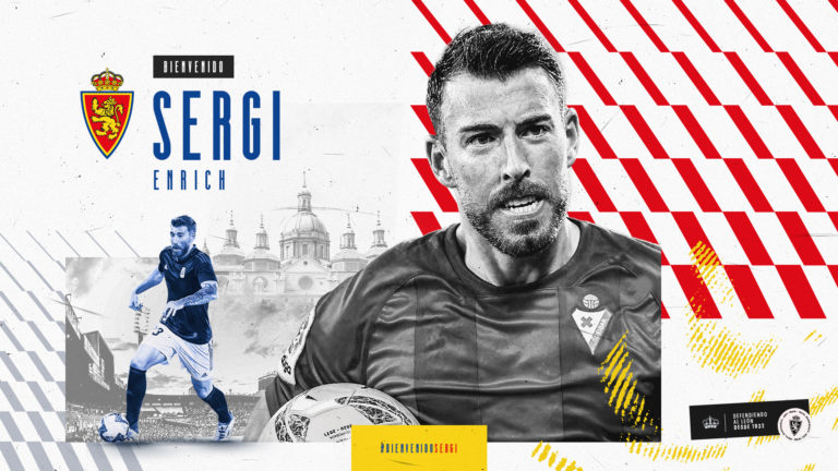Sergi Enrich se convierte en el quinto fichaje del Real Zaragoza para la temporada 23-24