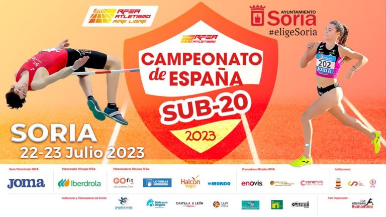 34 atletas aragoneses se dan cita en el Campeonato de España Sub-20 que tendrá lugar este sábado en Soria