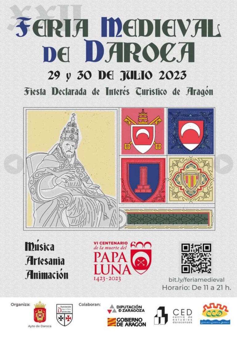 Daroca se prepara para celebrar la feria medieval