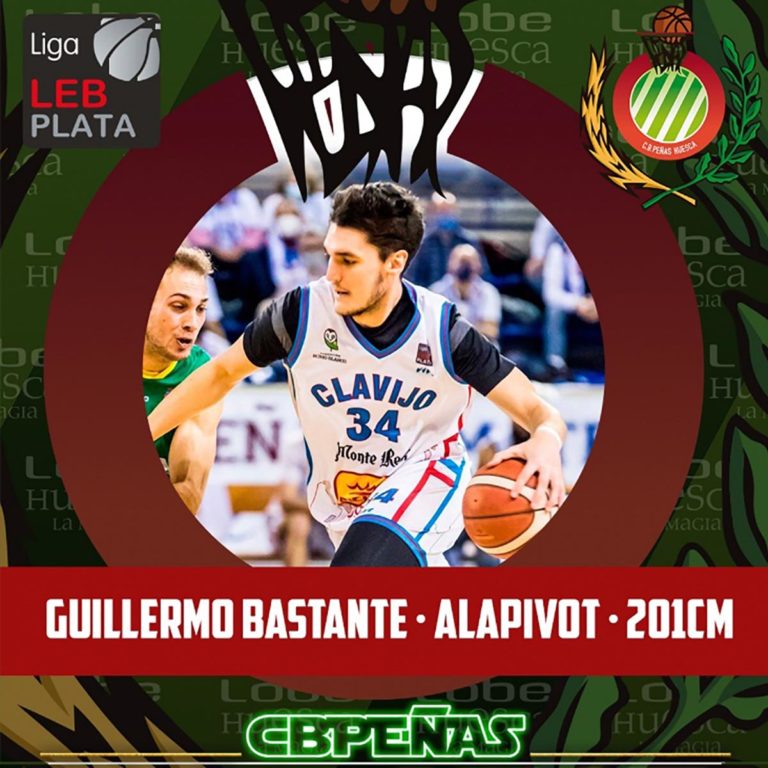 Guillermo Bastante refuerza el puesto de ala-pívot en el LOBE Huesca La Magia