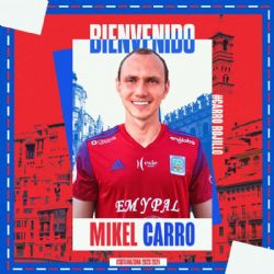 Mikel Carro llega al proyecto de la SD Tarazona después de su experiencia en Unionistas de Salamanca