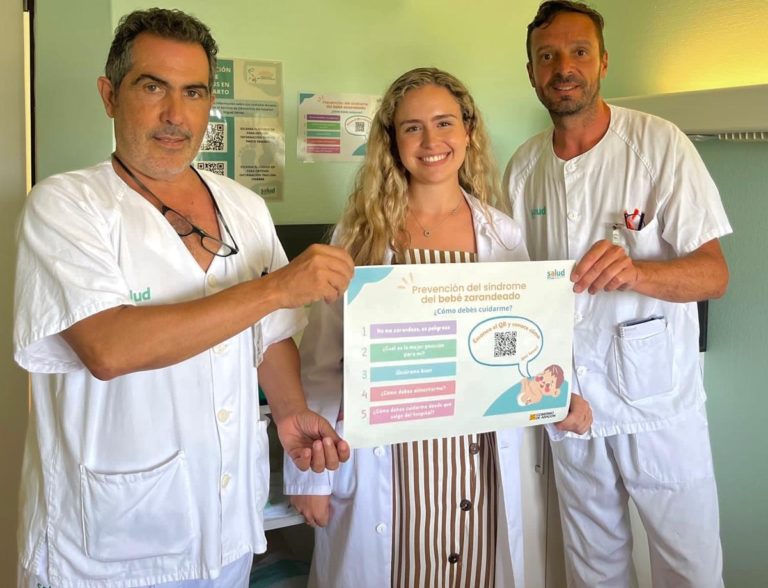 El «síndrome del lactante zareandeado», nueva campaña del Hospital Infantil