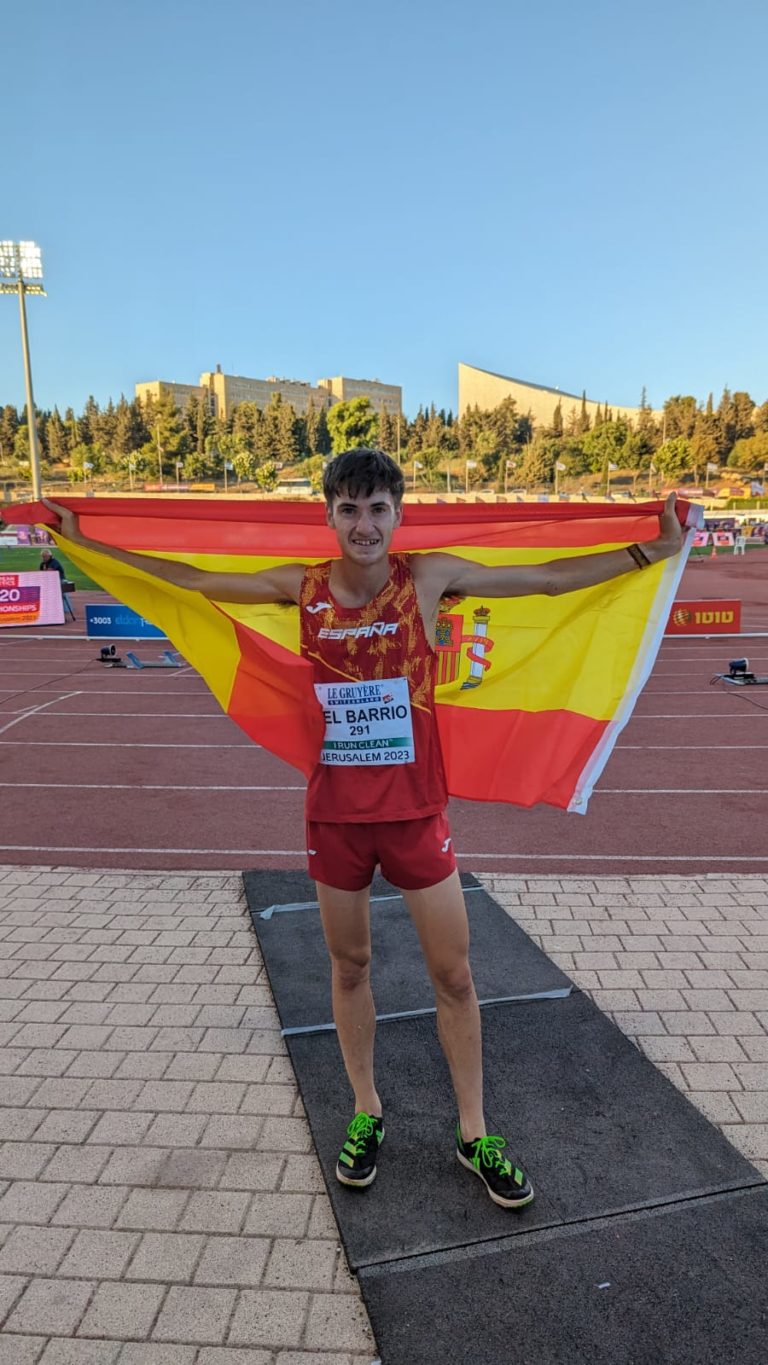 Sergio del Barrio, nuevo campeón de Europa Sub20 en 3000m obstáculos