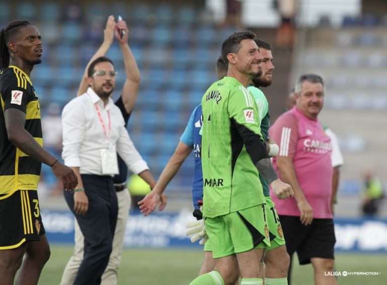 El Real Zaragoza es el único equipo entre Primera y Segunda División que todavía no ha encajado gol