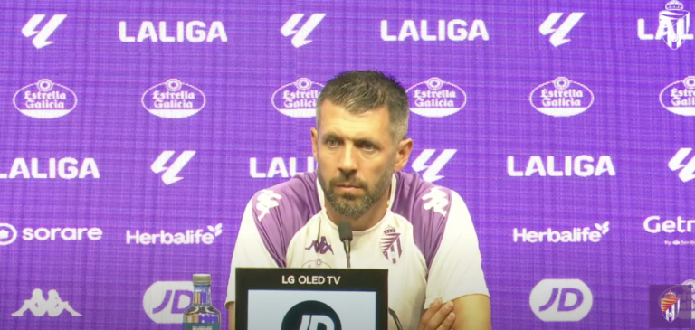 Pezzolano, entrenador del Real Valladolid, sobre el Real Zaragoza: «Es un rival durísimo, el que se reforzó mejor y más rápido»