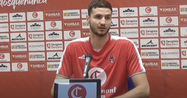 Miguel González, en su presentación: «Para mi es un paso grande, Casademont Zaragoza es un club en el que voy a crecer como jugador»