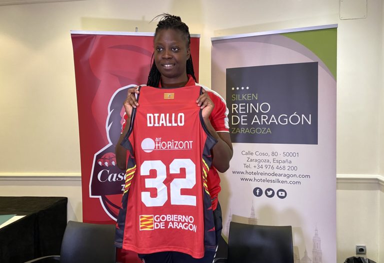 Christelle Diallo, en su presentación: «Quiero ser mi mejor versión y dar al equipo lo que necesite»