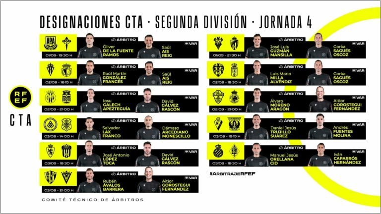 López Toca, designado para dirigir el encuentro entre el Real Zaragoza y CD Eldense
