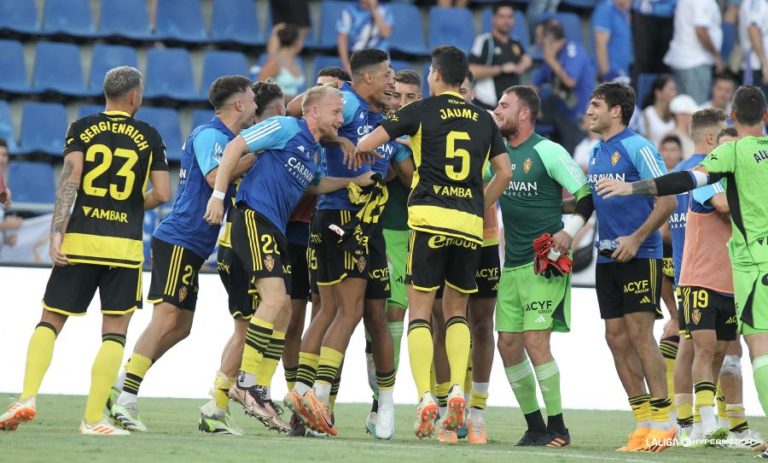 Cuatro goleadores distintos en el arranque liguero del Real Zaragoza
