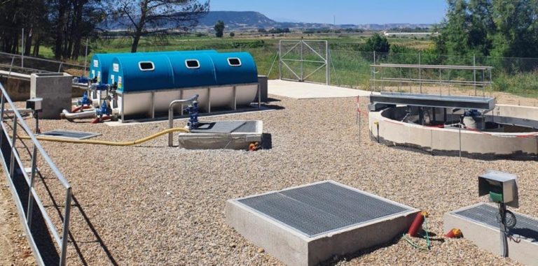El Instituto Aragonés del Agua pone en funcionamiento las depuradoras de Bardenas y Pinsoro