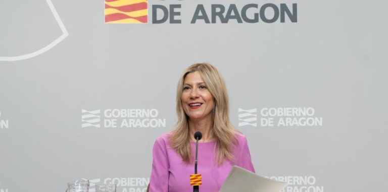 Mar Vaquero asegura que el Gobierno de Aragón trabaja por mejorar la vida de todas las familias