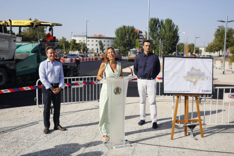 Las obras de reforma integral de la avenida de Cataluña alcanzan el 65% de ejecución en su primer gran tramo y se ultima ya la siguiente fase