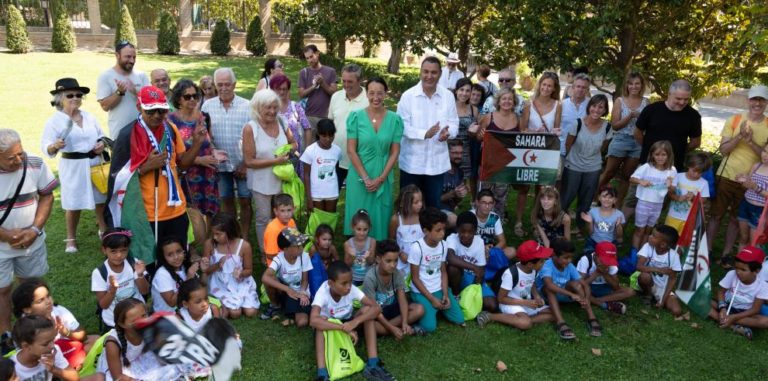 Aragón se compromete a seguir apoyando al pueblo saharaui con ‘Vacaciones en paz’