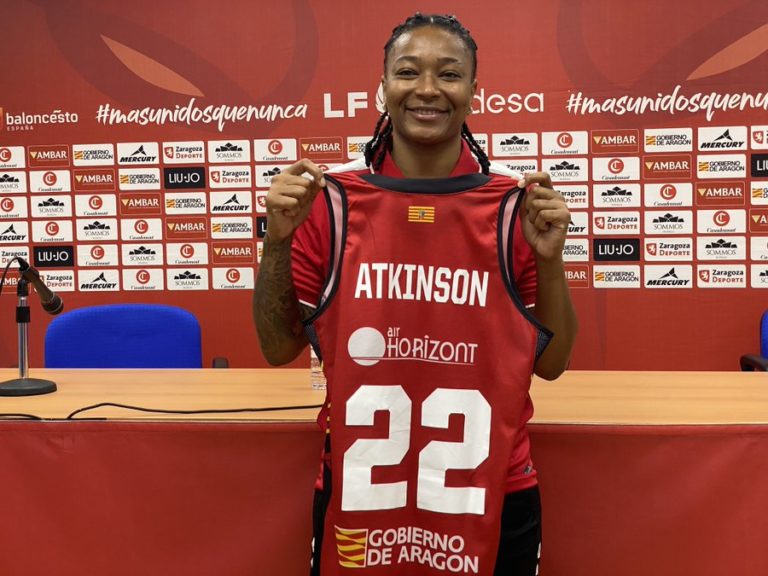 Tanaya Atkinson, en su presentación: «He seguido al equipo desde que estoy en la liga española y creo que encajo muy bien en él»
