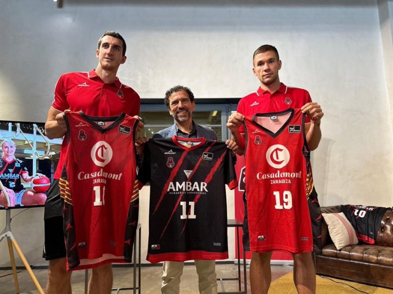 Emir Sulejmanovic y Dejan Kravic son presentados como nuevos jugadores de Casademont Zaragoza
