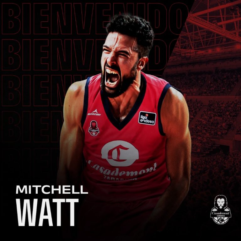 Mitchell Watt refuerza el juego interior de Casademont Zaragoza
