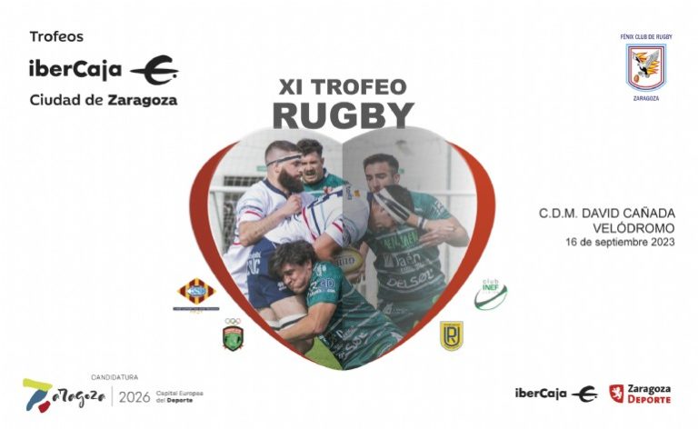 Este sábado tendrá lugar una nueva edición del Trofeo de Rugby Ciudad de Zaragoza masculino y femenino