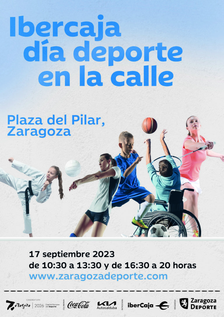 El deporte toma este domingo la Plaza del Pilar con actividades gratuitas para todos los públicos