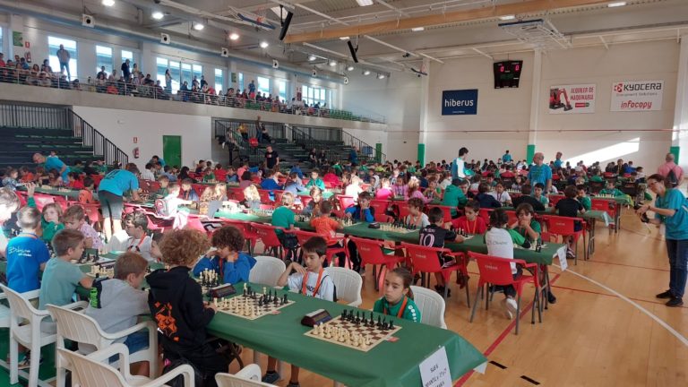 Más de 250 ajedrecistas se dieron cita este domingo en el II Torneo Nacional de Ajedrez infantil solidario