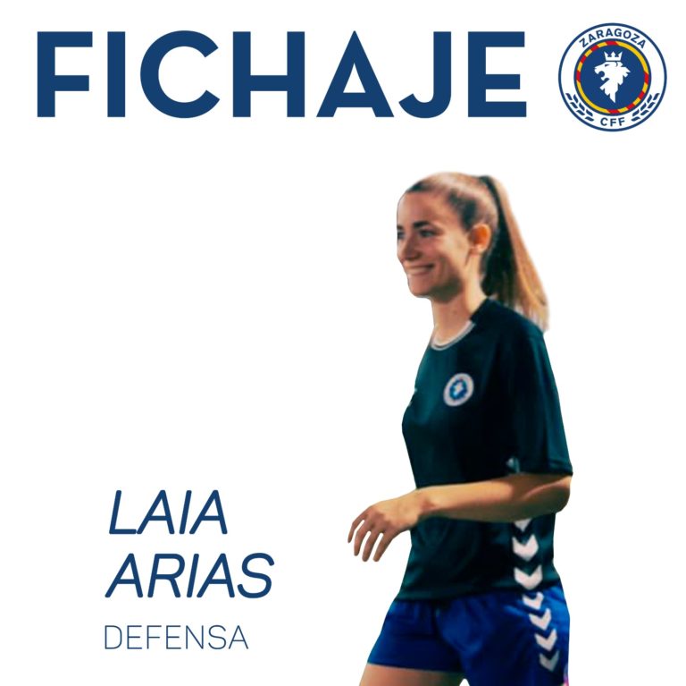 Laia Arias cierra la plantilla del Zaragoza CFF en un verano en el que se han incorporado un total de nueve jugadoras