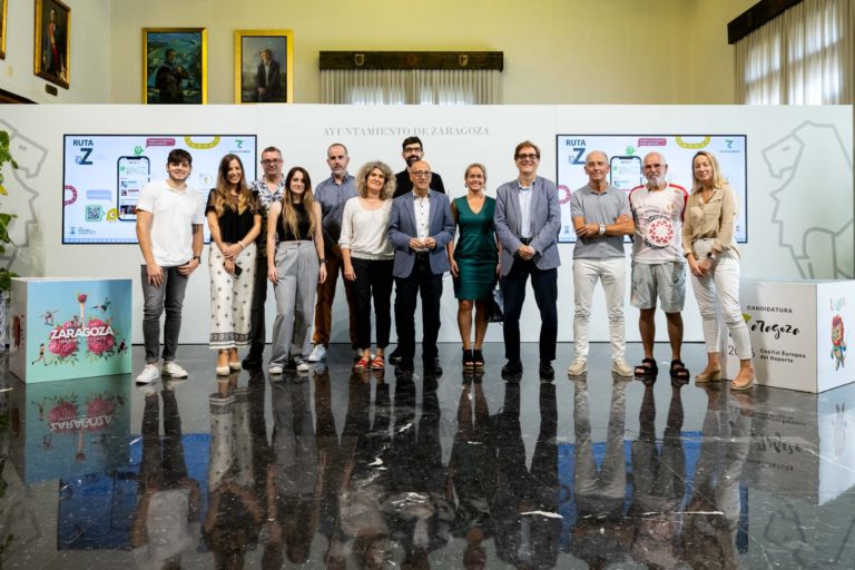 El Ayuntamiento y la Universidad de Zaragoza presentan Ruta Z, una nueva app para animar a caminar como hábito saludable