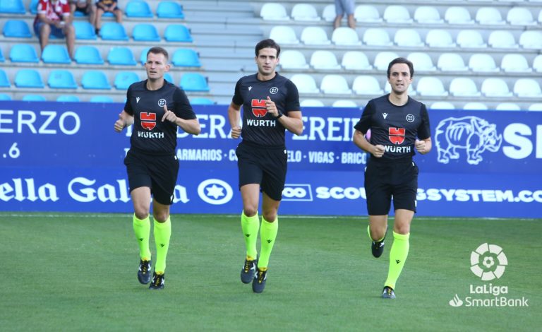 Guzmán Mansilla dirigirá el encuentro entre el Atzeneta y el Real Zaragoza