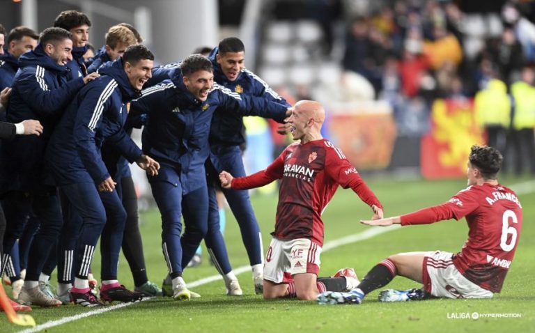 Víctor Mollejo iguala con su tanto ante al Burgos a Maikel Mesa como máximo goleador del equipo