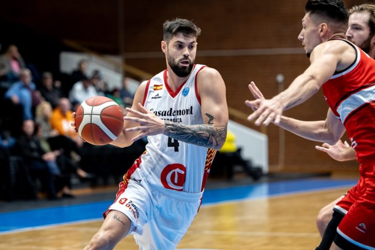 Casademont Zaragoza supera su primera prueba en la FIBA Europe Cup y consigue el triunfo ante el BK KVIS Pardubice (94-88)