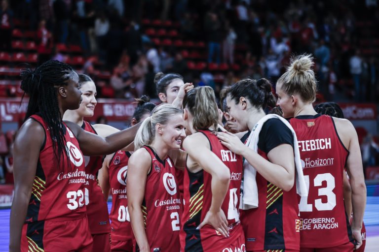 Casademont Zaragoza se convierte en un ciclón ante Celta Zorka Recalvi en el Príncipe Felipe (72-38)