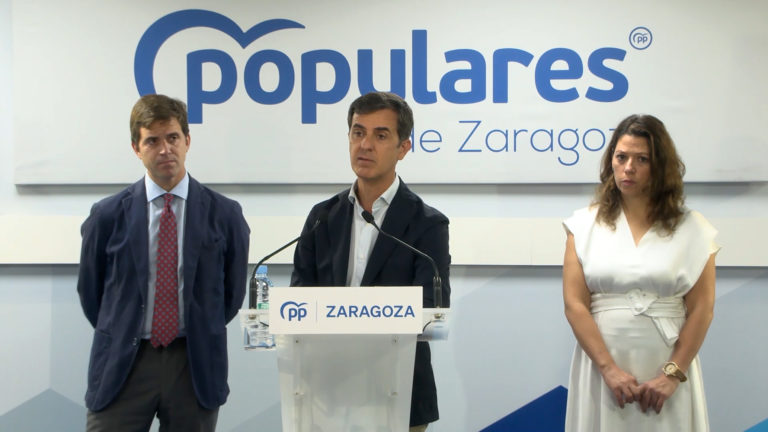 El PP, preocupado por la postura de los representantes zaragozanos y aragoneses del PSOE con la candidatura de Pedro Sánchez