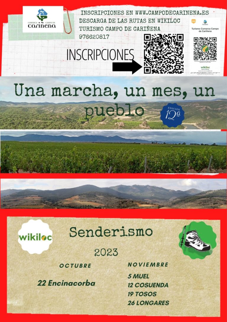 ‘Una marcha, un mes, un pueblo’ llega a Encinacorba el próximo 22 de octubre